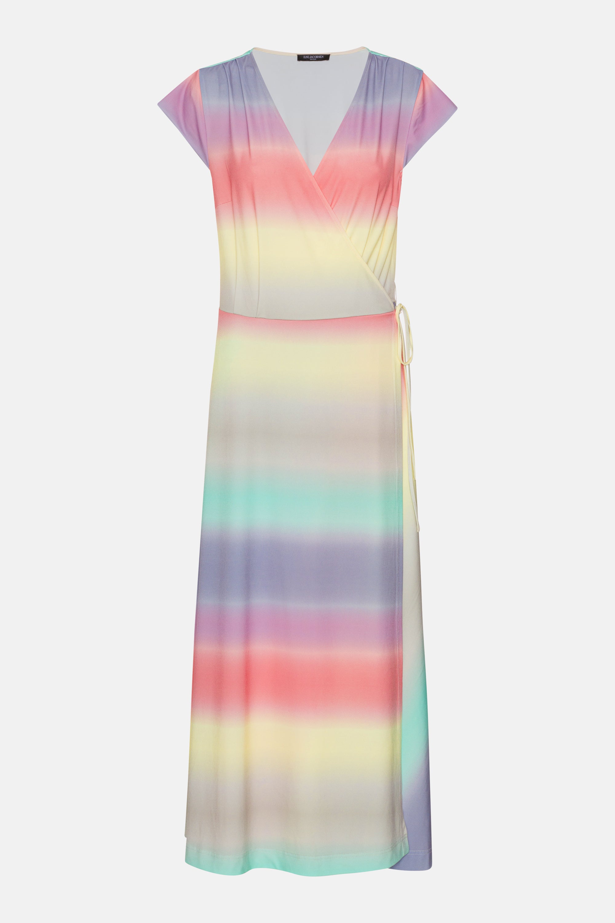 Vestido Largo Cruzado - Faded Sunset